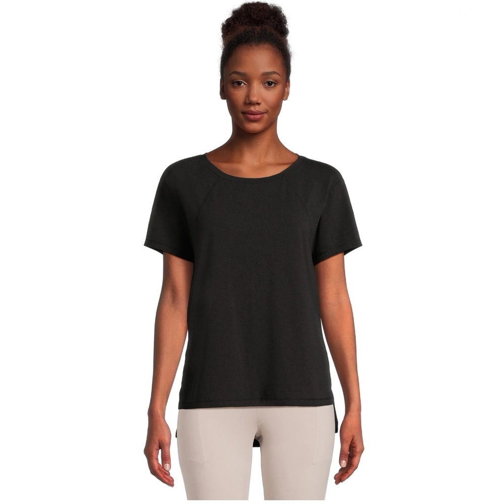 Avia Women's Oversize Tee, color : Black